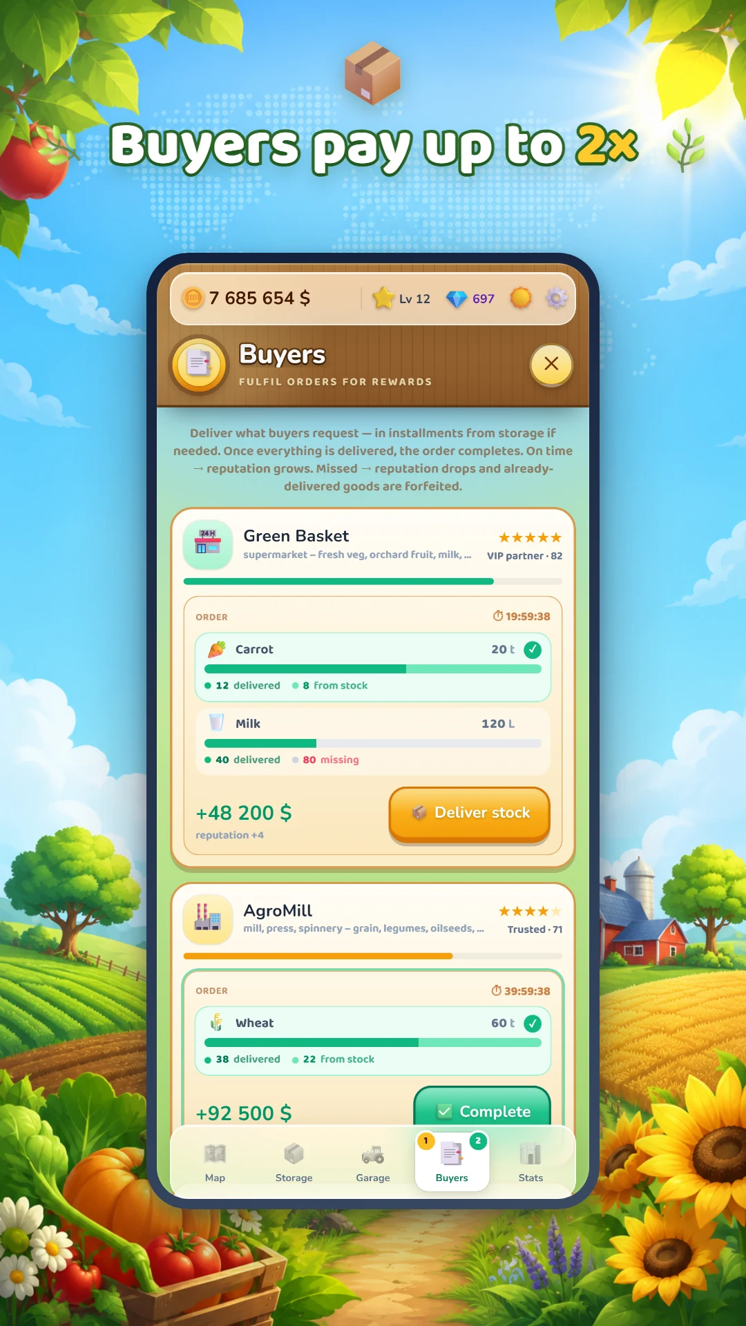 Real Farm Manager: Simulator screenshot