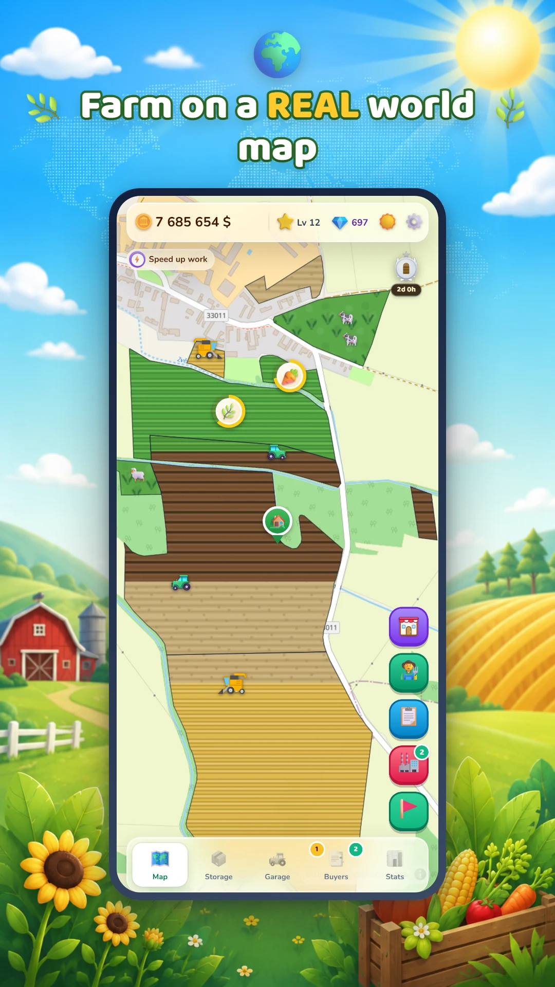 Real Farm Manager: Simulator screenshot