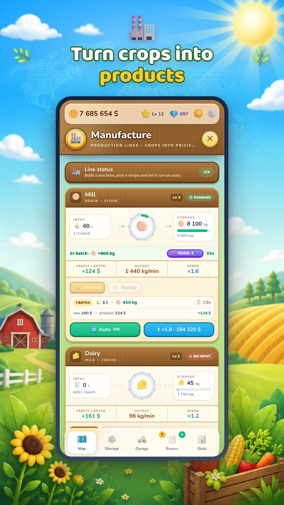 Real Farm Manager: Simulator screenshot