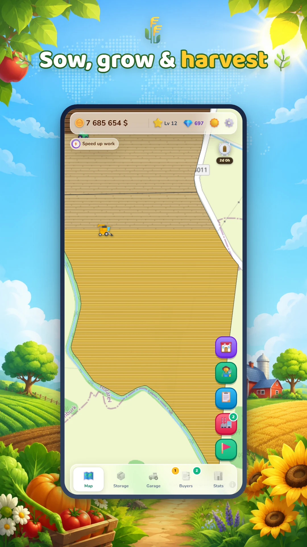 Real Farm Manager: Simulator screenshot