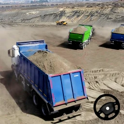 Biểu tượng Indian Truck Cargo Driver 3D